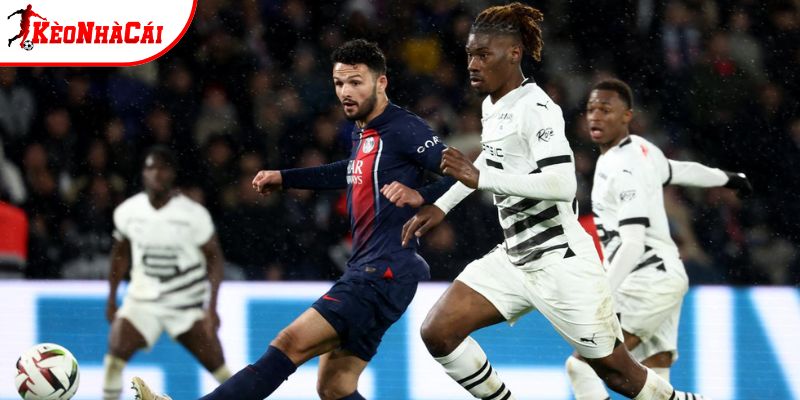 Rennes vs PSG sẽ diễn ra 1 chiều