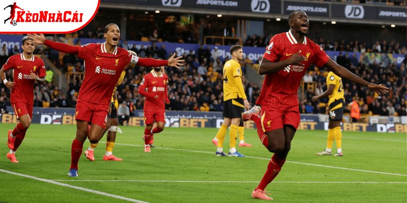Wolves vs Liverpool có sự chênh lệch về kết quả đối đầu